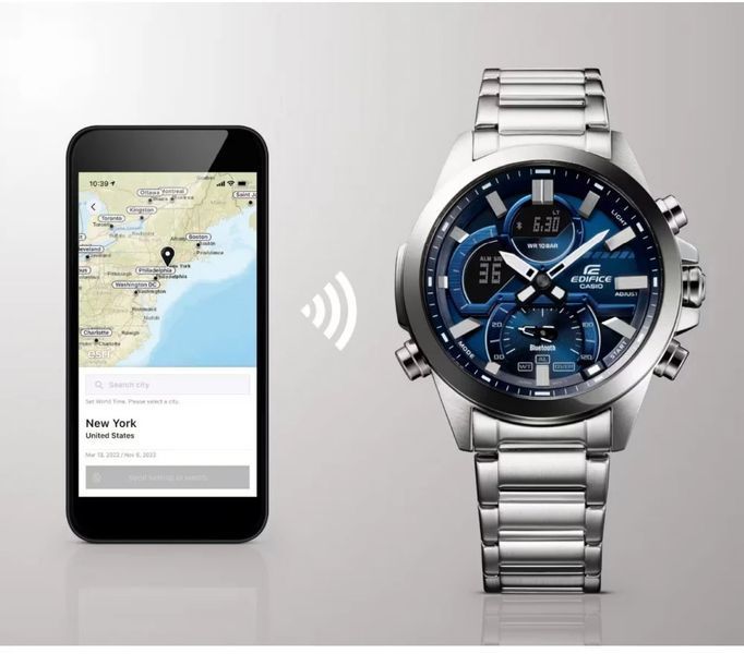 Годинник Casio EDIFICE Bluetooth ECB-30DB-1AEF ECB-30DB-1AEF фото