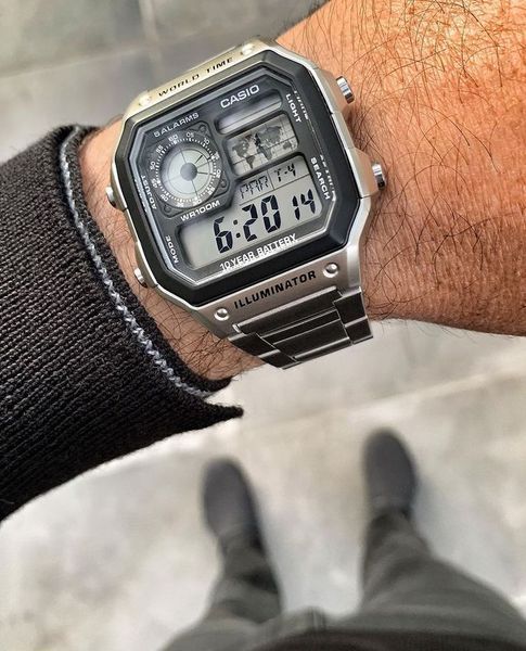 Годинник Casio TIMELESS COLLECTION AE-1200WHD-1AVEF AE-1200WHD-1AVEF фото
