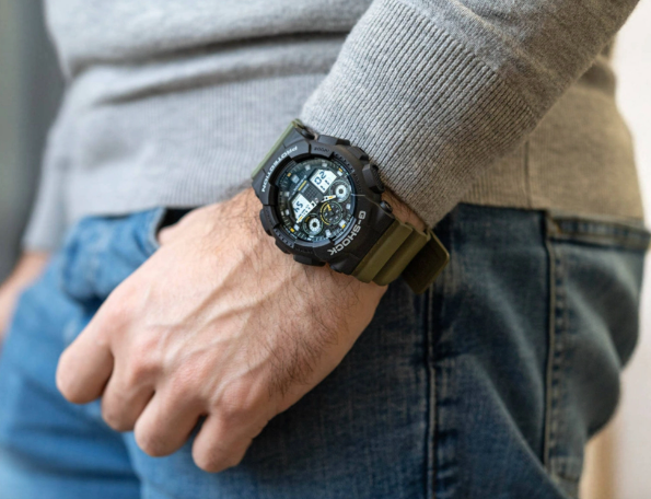 Годинник Casio G-SHOCK Classic GA-100TU-1A3ER GA-100TU-1A3ER фото