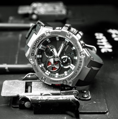 Годинник Casio G-SHOCK G-STEEL GST-B100-1AER GST-B100-1AER фото
