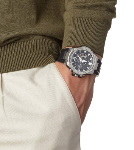 Годинник Casio G-SHOCK G-STEEL GST-B100-1AER GST-B100-1AER фото