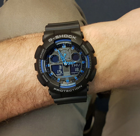 Годинник Casio G-SHOCK Classic GA-100-1A2ER GA-100-1A2ER фото