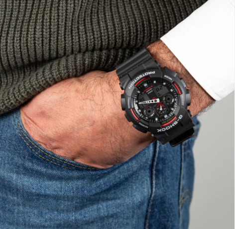Годинник Casio G-SHOCK Classic GA-100-1A4ER GA-100-1A4ER фото