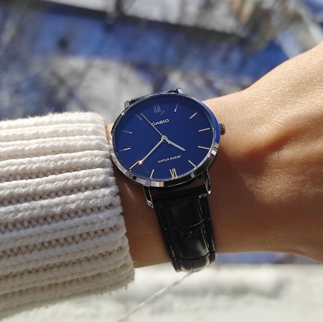 Годинник Casio TIMELESS COLLECTION MTP-VT01L-1B MTP-VT01L-1B (A) фото