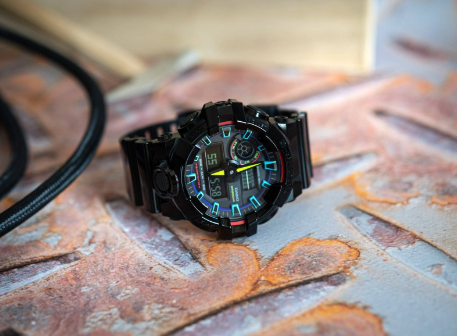 Годинник Casio G-SHOCK Classic GA-700RGB-1AER GA-700RGB-1AER фото
