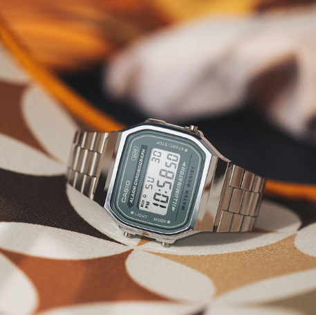 Годинник Casio VINTAGE ICONIC A168WA-3AYES A168WA-3AYES фото