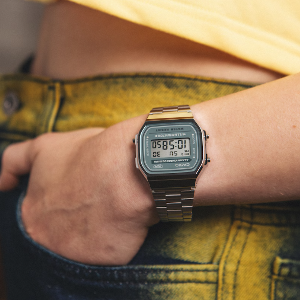 Годинник Casio VINTAGE ICONIC A168WA-3AYES A168WA-3AYES фото