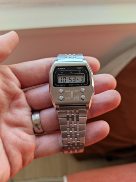 Годинник Casio VINTAGE EDGY A1100D-1EF A1100D-1EF фото