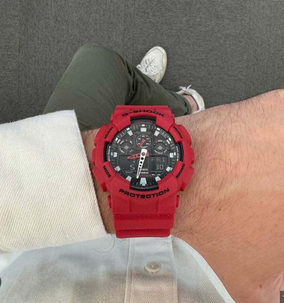 Годинник Casio G-SHOCK Classic GA-100B-4AER GA-100B-4A фото