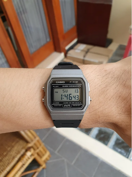 Годинник Casio TIMELESS COLLECTION F-91WM-1BEF F-91WM-1BEF фото