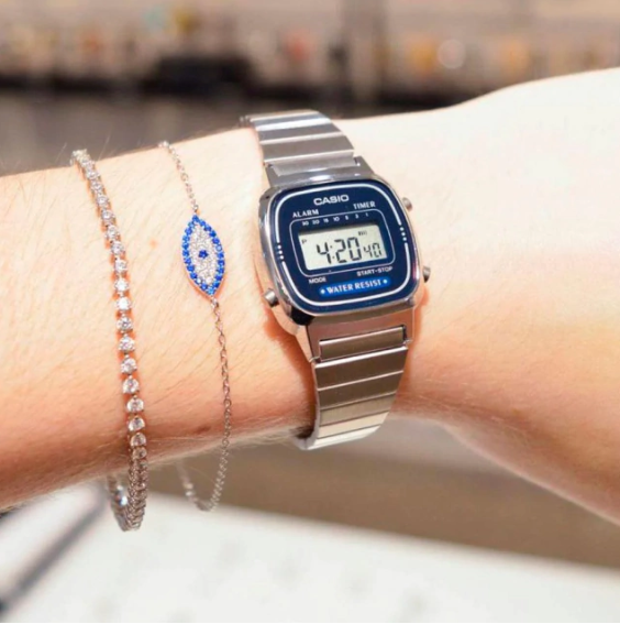 Годинник Casio VINTAGE MINI LA670WA-2DF LA670WA-2 (A) фото