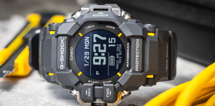 Годинник Casio G-SHOCK Master of G GPR-H1000-1ER + кабель GPR-H1000-1ER фото