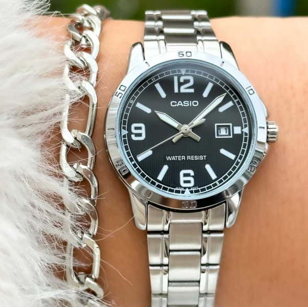 Годинник Casio TIMELESS COLLECTION LTP-V004D-1B2 LTP-V004D-1B2 (A) фото