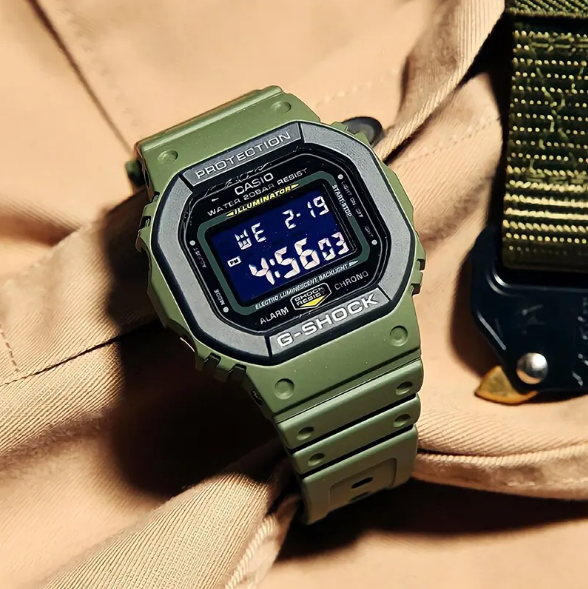 Годинник Casio G-SHOCK The Origin DW-5610SU-3 DW-5610SU-3 фото