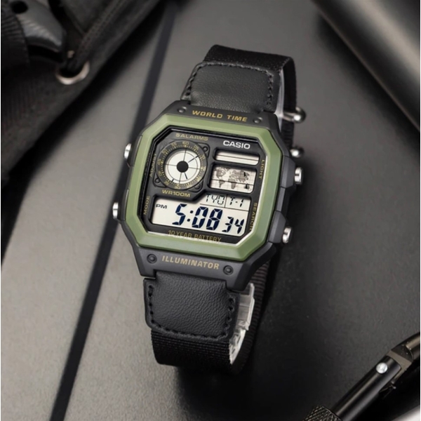 Часы Casio TIMELESS COLLECTION AE-1200WHB-1B